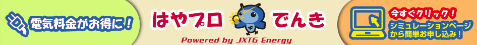 はやプロでんき）